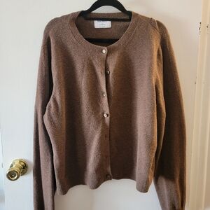 Old Navy Chocolate Brown Cardigan Sweater